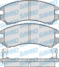 5SP363 Sada brzdových destiček, kotoučová brzda Samko
