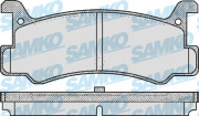 5SP367 Sada brzdových destiček, kotoučová brzda Samko