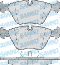 5SP417 Sada brzdových destiček, kotoučová brzda Samko