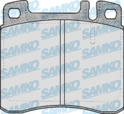 5SP447 Samko sada brzdových platničiek kotúčovej brzdy 5SP447 Samko