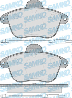5SP480 Sada brzdových destiček, kotoučová brzda Samko