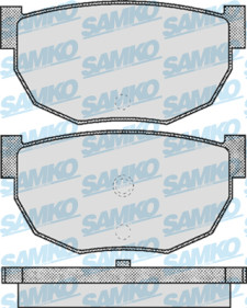 5SP503 Sada brzdových destiček, kotoučová brzda Samko