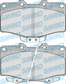 5SP509 Sada brzdových destiček, kotoučová brzda Samko