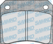 5SP530 Sada brzdových destiček, kotoučová brzda Samko