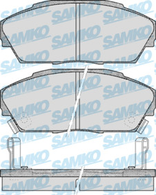 5SP555 Sada brzdových destiček, kotoučová brzda Samko