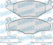 5SP591 Sada brzdových destiček, kotoučová brzda Samko