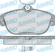 5SP601 Samko sada brzdových platničiek kotúčovej brzdy 5SP601 Samko