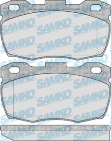 5SP626 Sada brzdových destiček, kotoučová brzda Samko