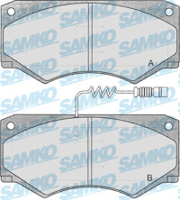 5SP660 Sada brzdových destiček, kotoučová brzda Samko