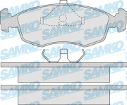 5SP678 Samko sada brzdových platničiek kotúčovej brzdy 5SP678 Samko