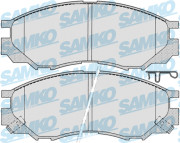 5SP686 Sada brzdových destiček, kotoučová brzda Samko