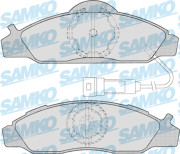 5SP721 Sada brzdových destiček, kotoučová brzda Samko