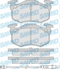 5SP738 Sada brzdových destiček, kotoučová brzda Samko