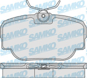 5SP739 Sada brzdových destiček, kotoučová brzda Samko