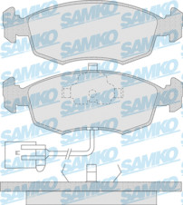 5SP744 Sada brzdových destiček, kotoučová brzda Samko