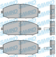 5SP845 Sada brzdových destiček, kotoučová brzda Samko