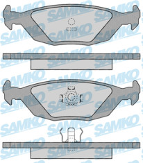 5SP887 Sada brzdových destiček, kotoučová brzda Samko
