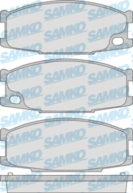 5SP892 Sada brzdových destiček, kotoučová brzda Samko