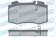 5SP899 Samko sada brzdových platničiek kotúčovej brzdy 5SP899 Samko