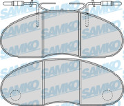 5SP976 Sada brzdových destiček, kotoučová brzda Samko