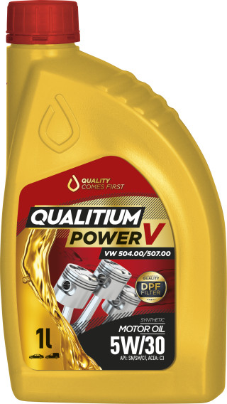 QPOW_V_5W30_1 QUALITIUM POWER V C3 5W30 1L WHB